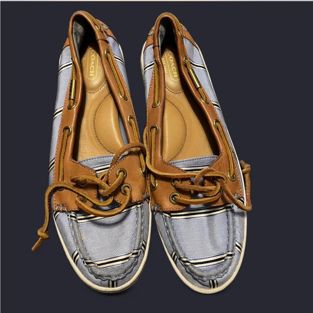Women’s Coach Richelle Boat Shoes size 8